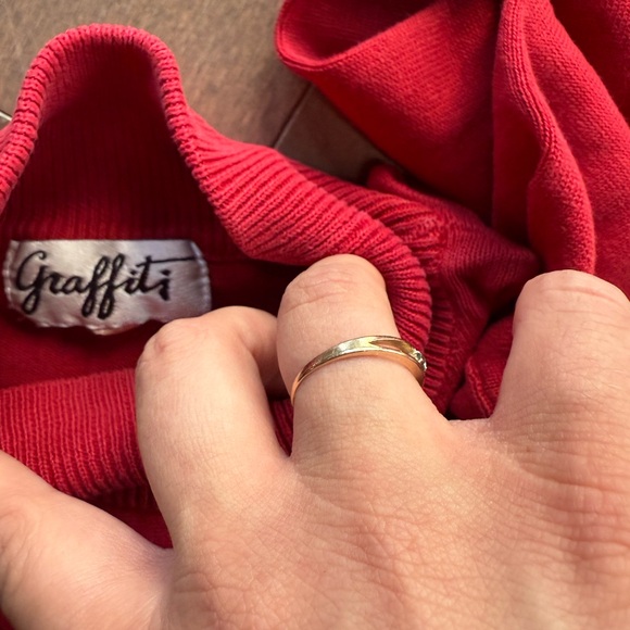 Red GRAFFITI Men's Sweater - Picture 3 of 3